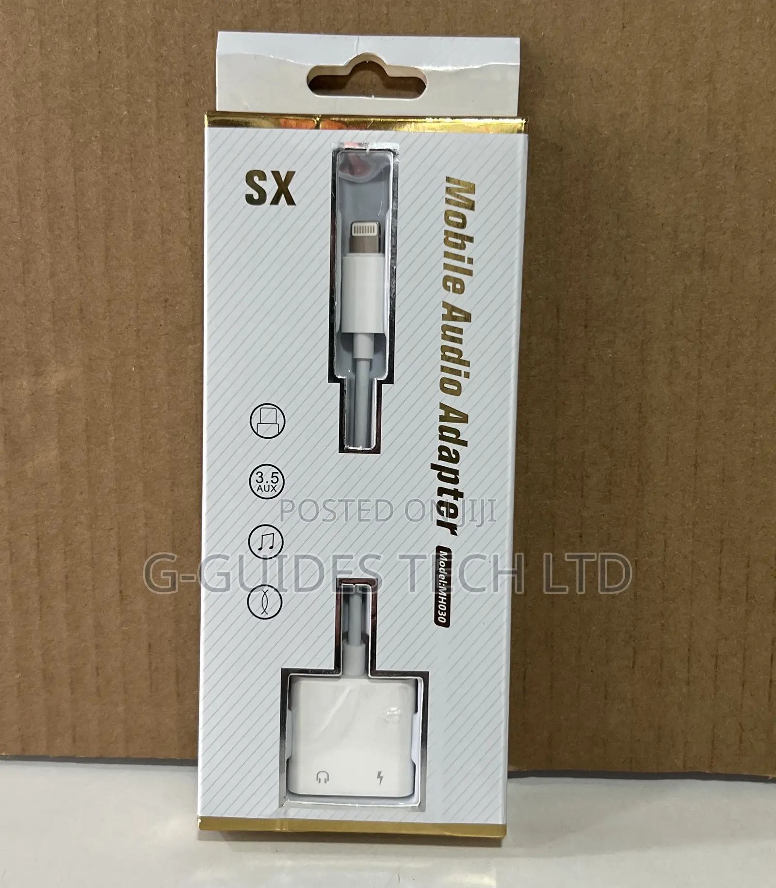 iPhone to 3.5mm Aux Audio Adapter, iPhone Mobile Audio Adapter