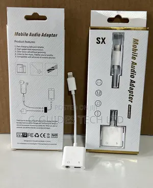 iPhone to 3.5mm Aux Audio Adapter, iPhone Mobile Audio Adapter
