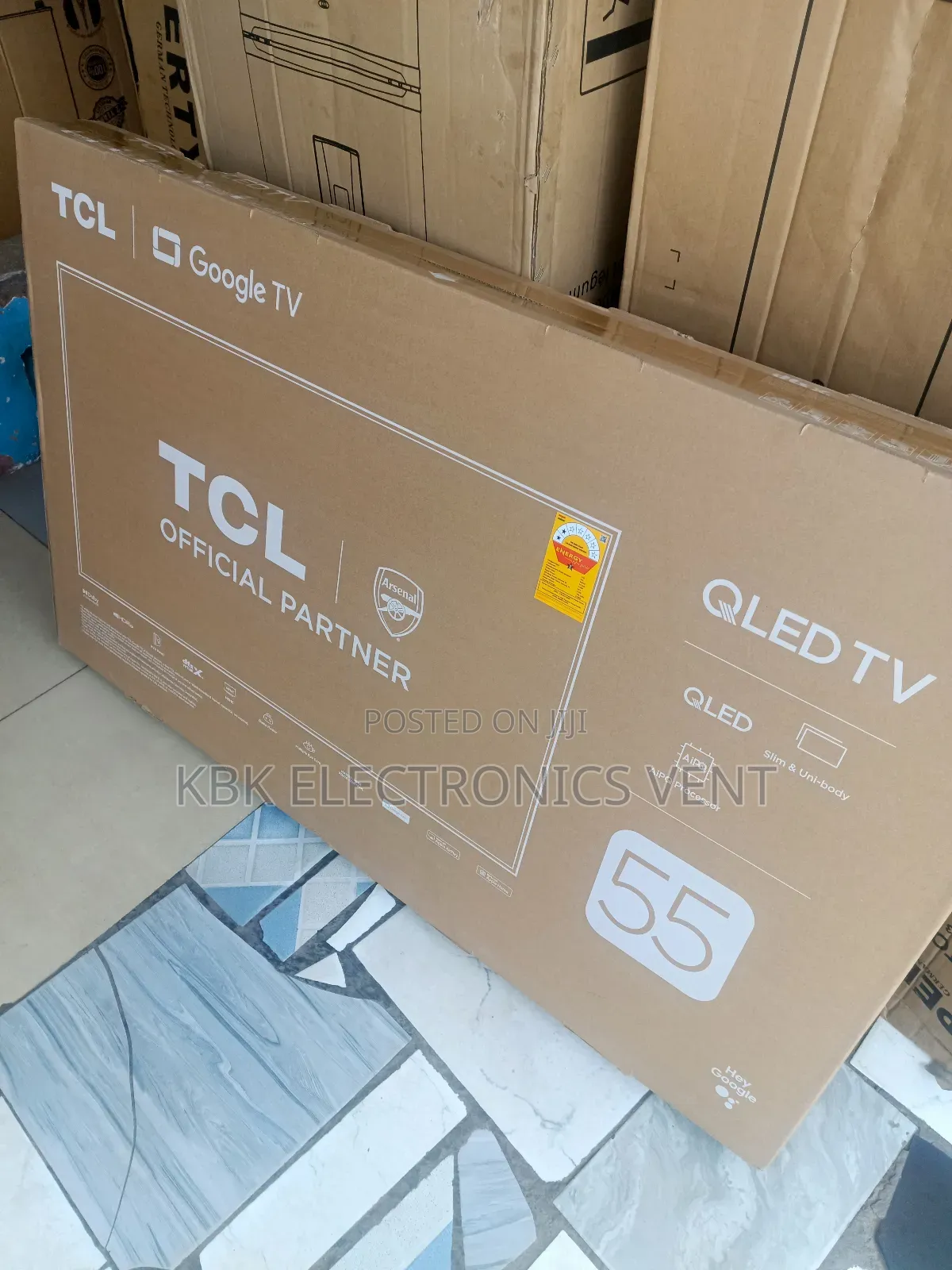 TCL 55p6D Qled Smart Satellite Digital Led TV