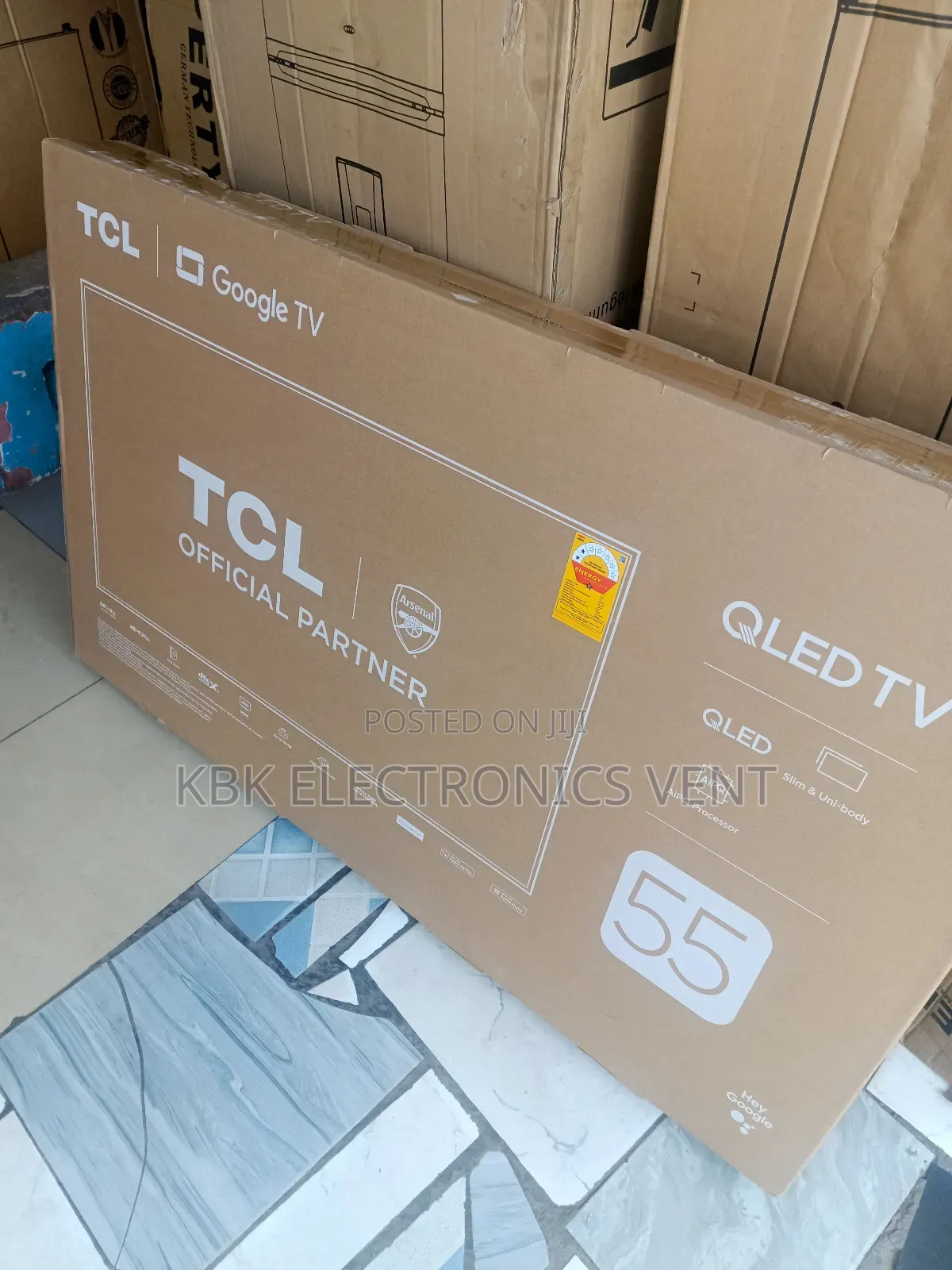 TCL 55p6D Qled Smart Satellite Digital Led TV