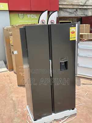 Brand New TCL P575sbgwd—439l Side by Side Electric Refrigerator.