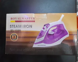 Bs 1599 Royal Master Steam Iron – 3 Pin Plug
