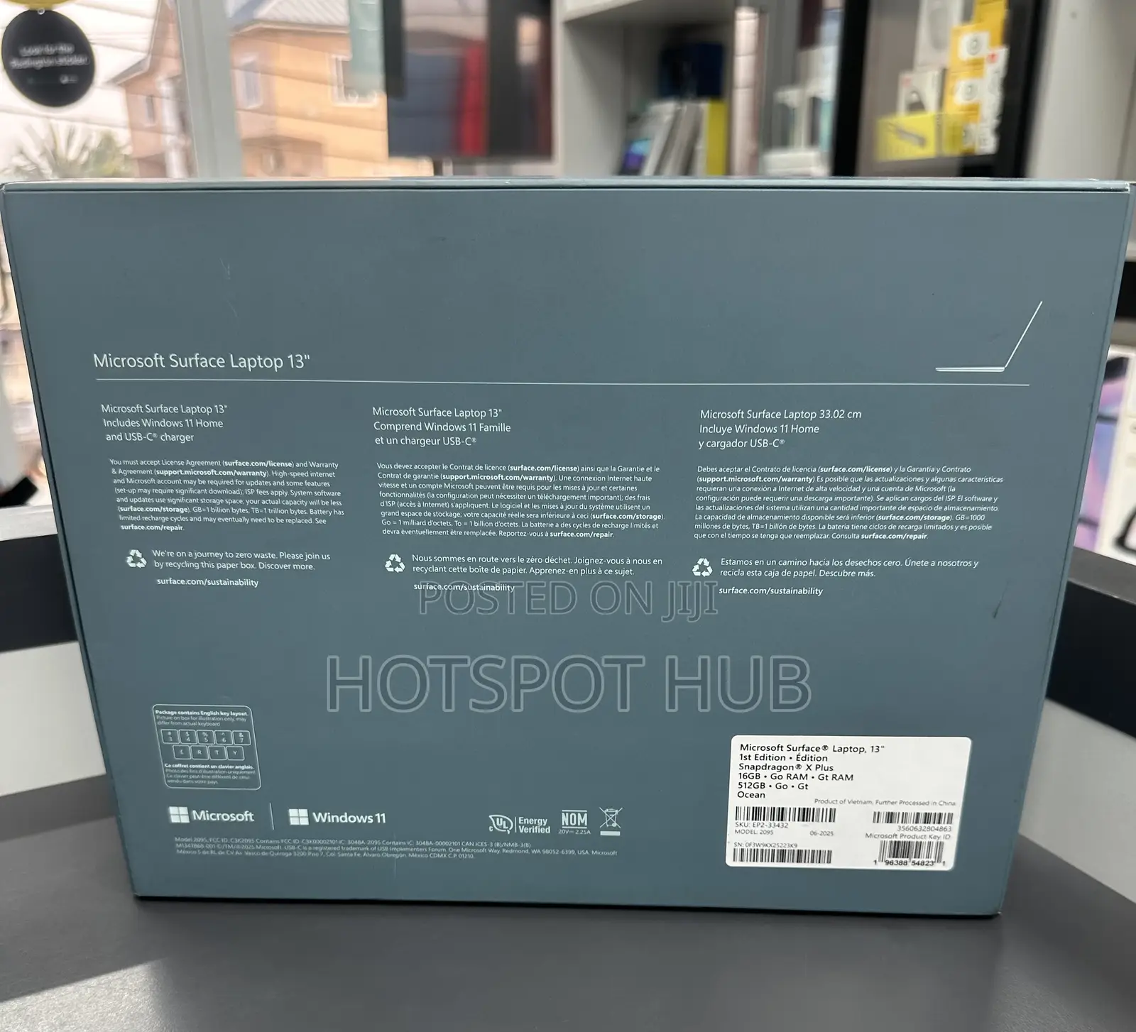 New Microsoft Surface Laptop 16GB Qualcomm Snapdragon X Plus SSD 512GB