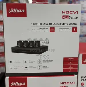Dahua 4ch Kit Color+Audio+1tb HDD Kit/Xvr1b04-1/4-Hfw1200clp- Il-A