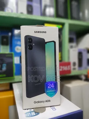 New Samsung Galaxy A06 64 GB Black