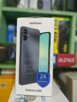 New Samsung Galaxy A06 64 GB Black