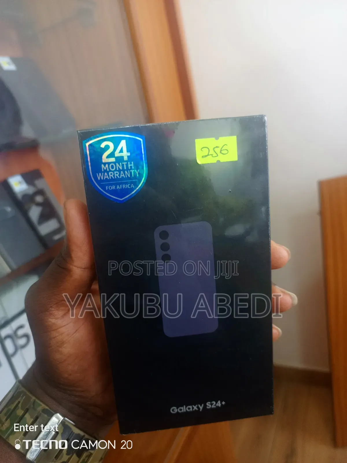 New Samsung Galaxy S24 Plus 256 GB Black