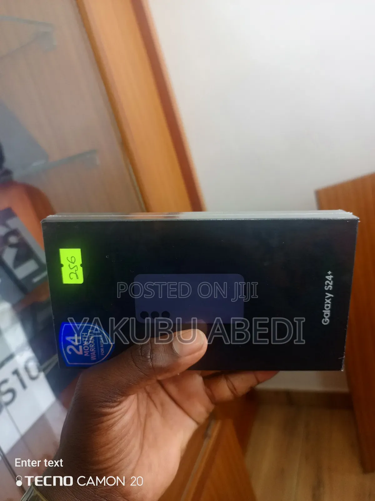 New Samsung Galaxy S24 Plus 256 GB Black