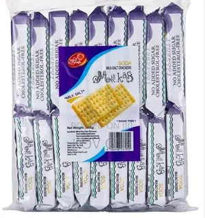 Milk Salt Soda Cracker Biscuit (Pack of 18)