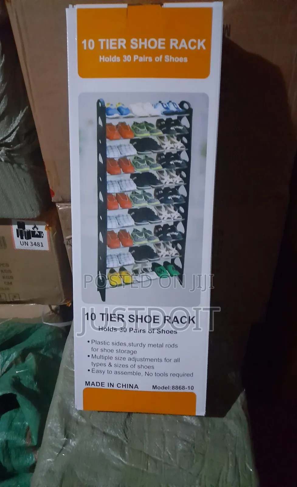 10-tier Shoe Rack