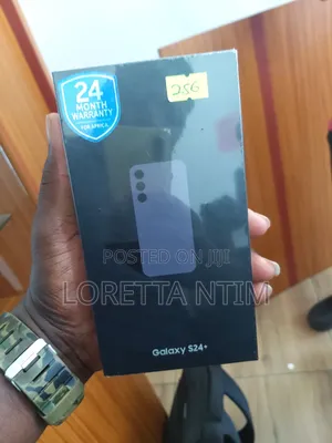 New Samsung Galaxy S24 Plus 256 GB Black