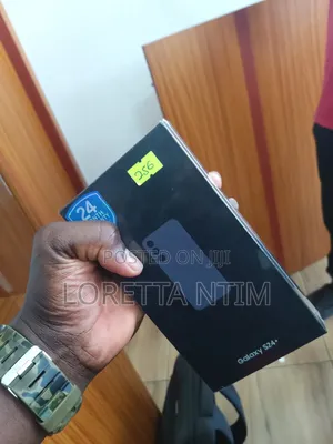 New Samsung Galaxy S24 Plus 256 GB Black