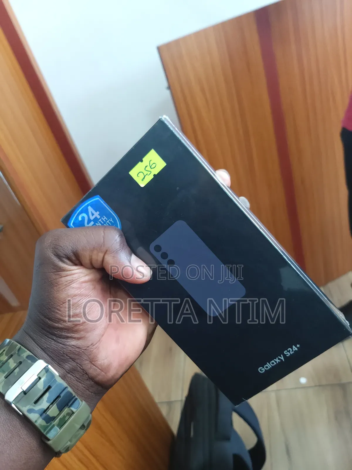 New Samsung Galaxy S24 Plus 256 GB Black