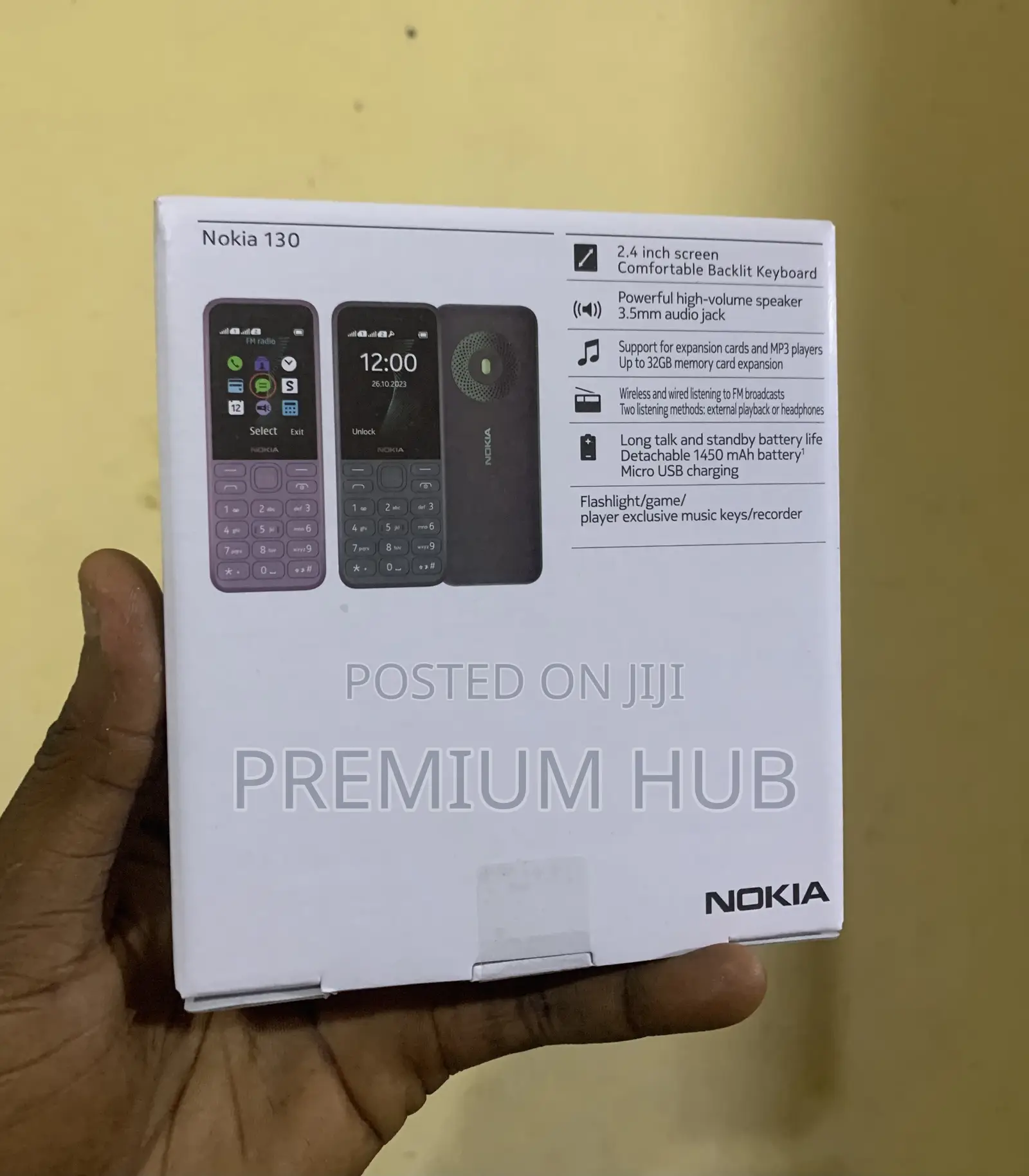 New Nokia 130 Dual SIM Black