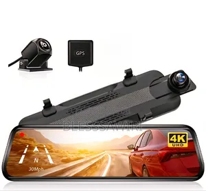 Latest Usa Wolfbox G930 10" Rear View Mirror Camera, Dash Camera