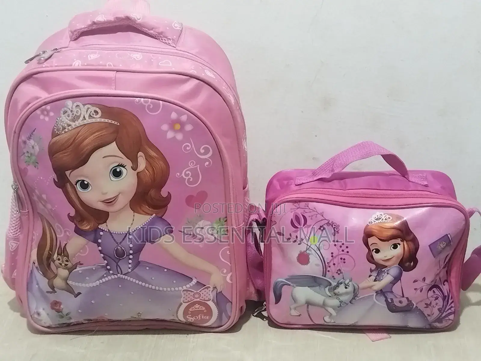 School Bag and Lunch Bag for 5 to 10 Years