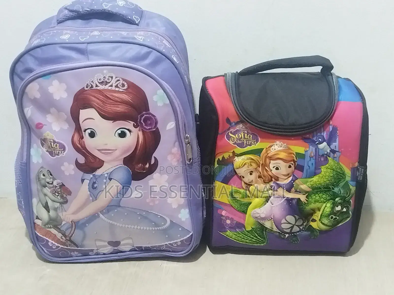 School Bag and Lunch Bag for 5 to 10 Years