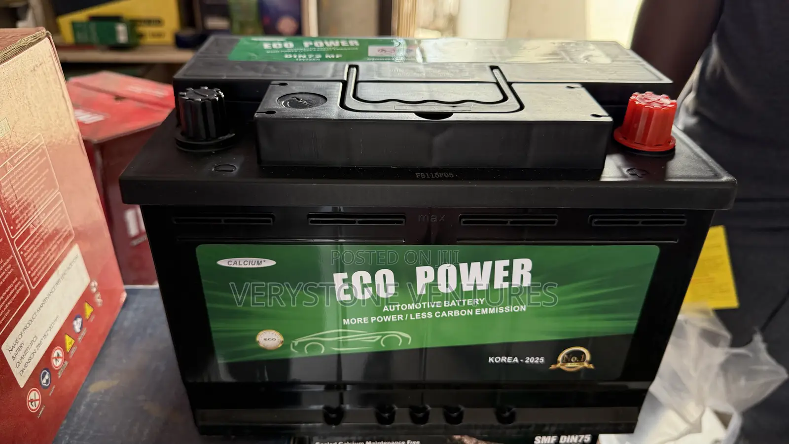 Car Battery Eco Power 15 Plate