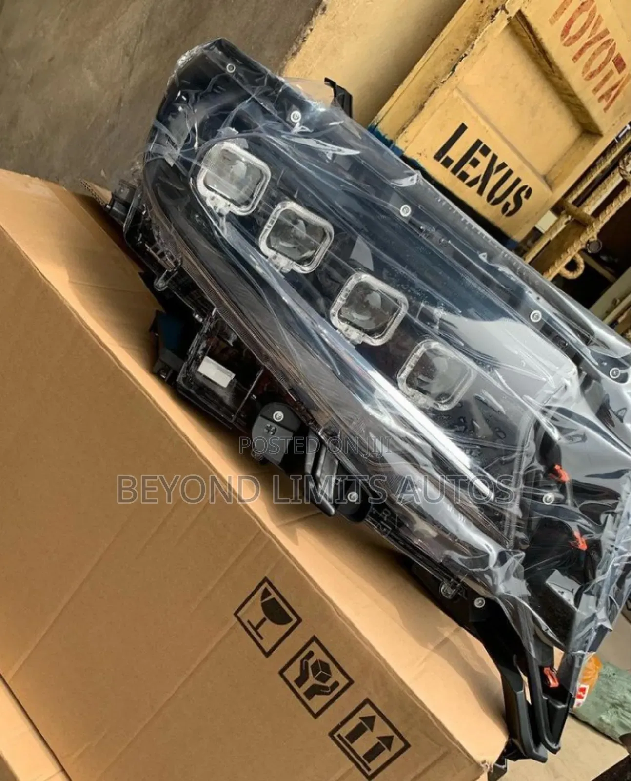 Toyota Land Cruiser Prado 17,18,2019,2020,2021 Upgraded Led Headlight