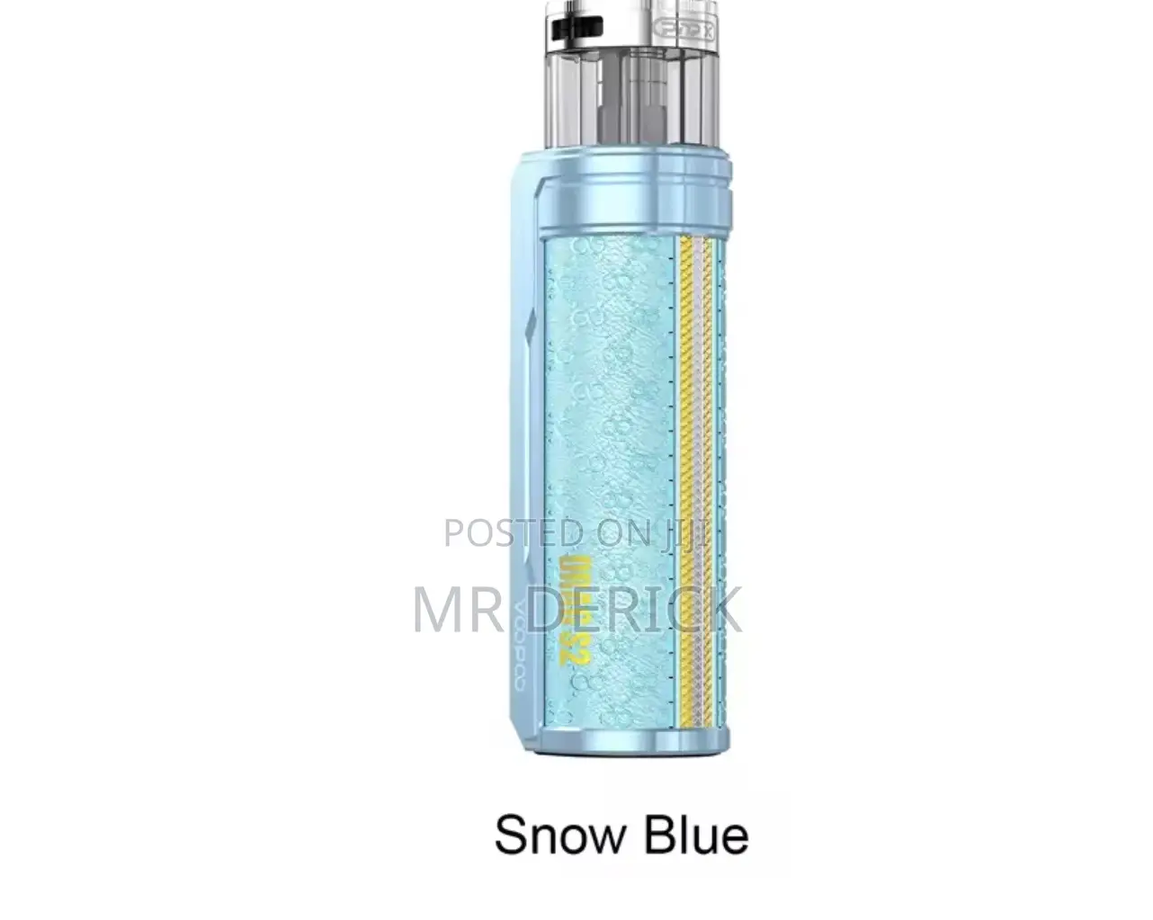 Original Voopoo Drag S2 Kit 60w Electronic Cigarette - Snow Blue Color