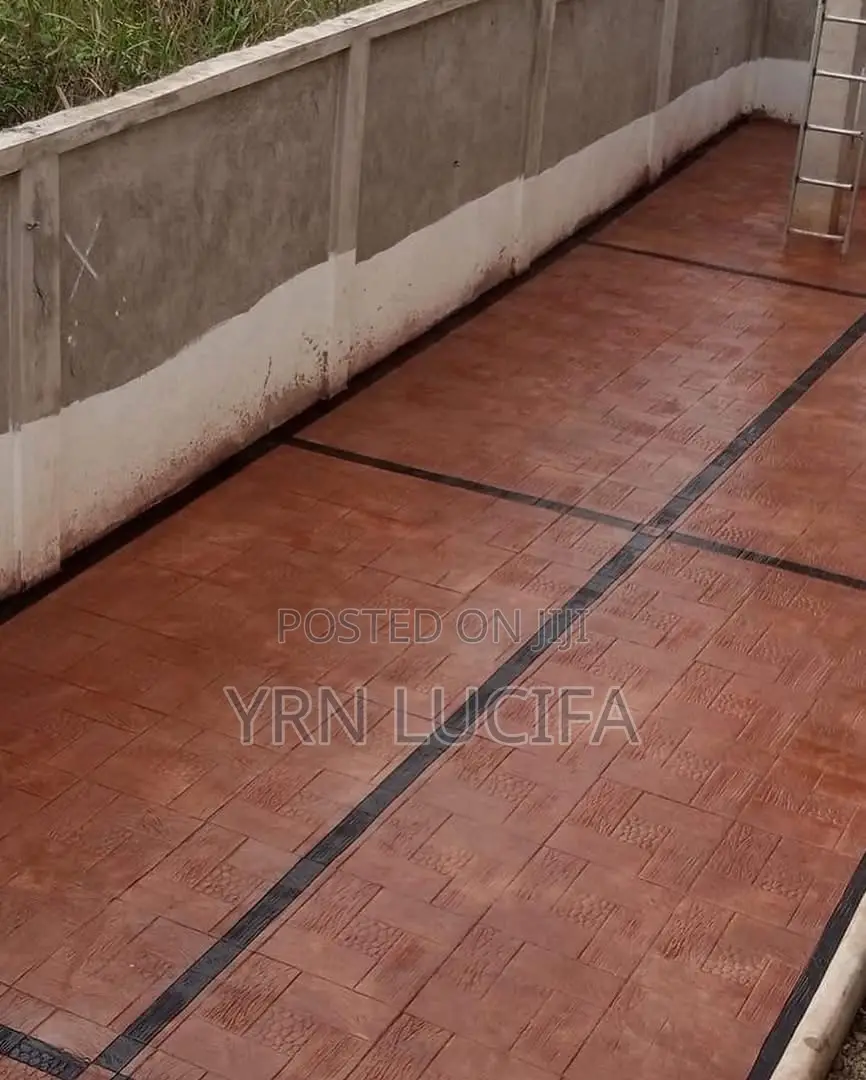 Concrete Stamping Floor and Landscape