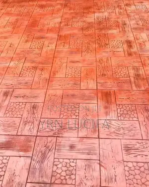 Concrete Stamping Floor and Landscape