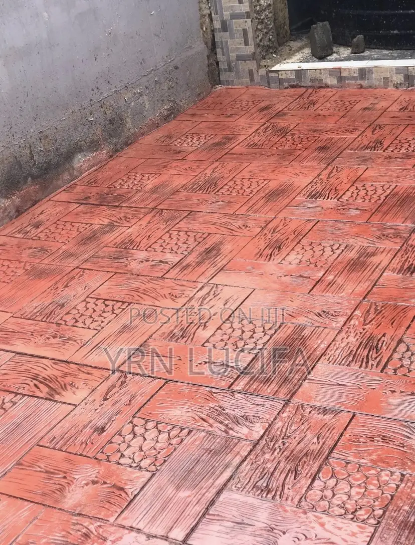 Concrete Stamping Floor and Landscape