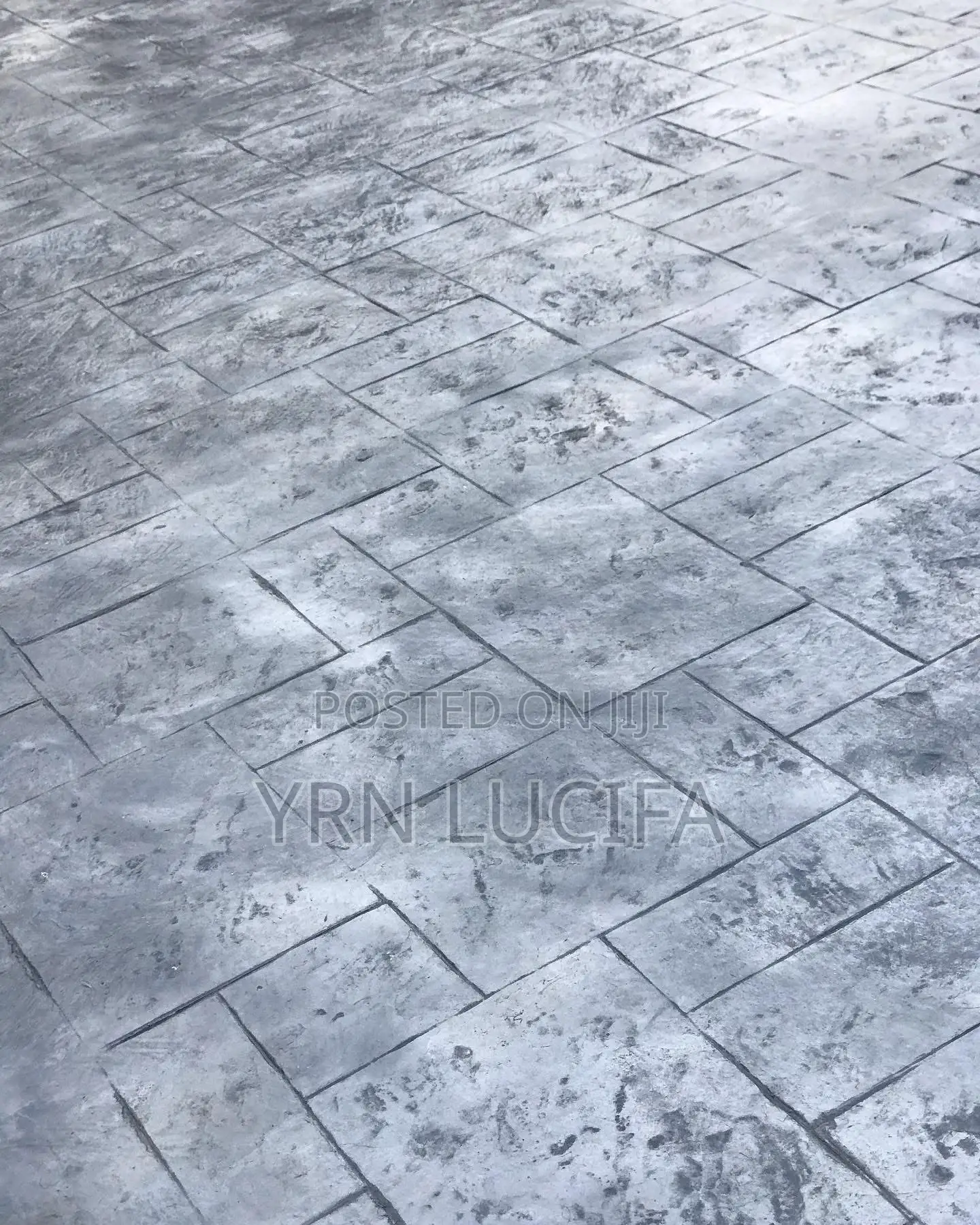 Concrete Stamping Floor and Landscape