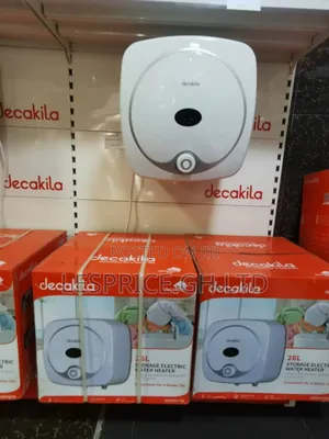 Enjoy Hot Shower With Decakila 26ltrs Water Heater/1500w