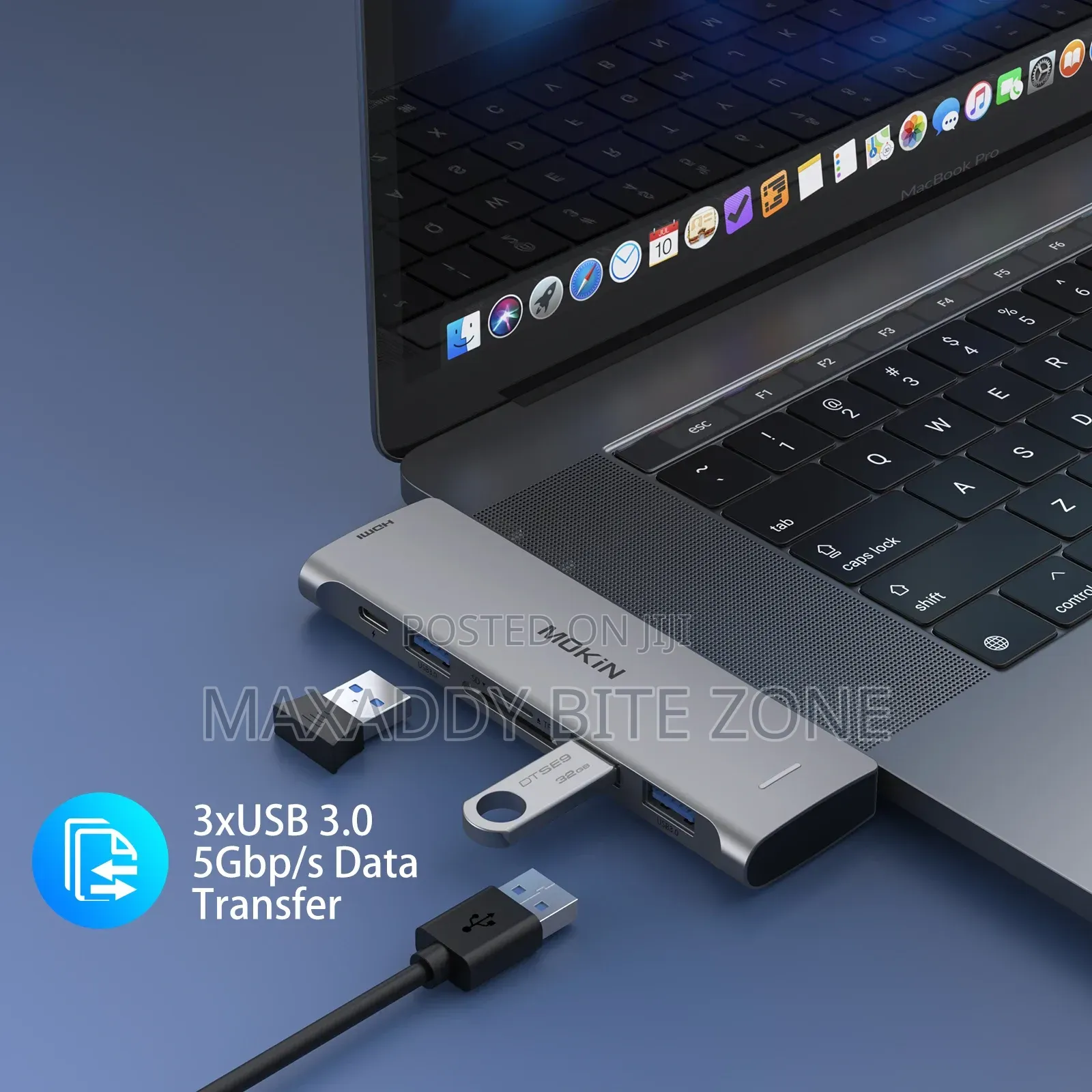 Mokin 5 In 1 Usb Type C Hub For Macbook  Usb Adapter
Docking Station