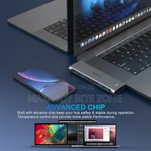 Mokin 5 In 1 Usb Type C Hub For Macbook  Usb Adapter
Docking Station