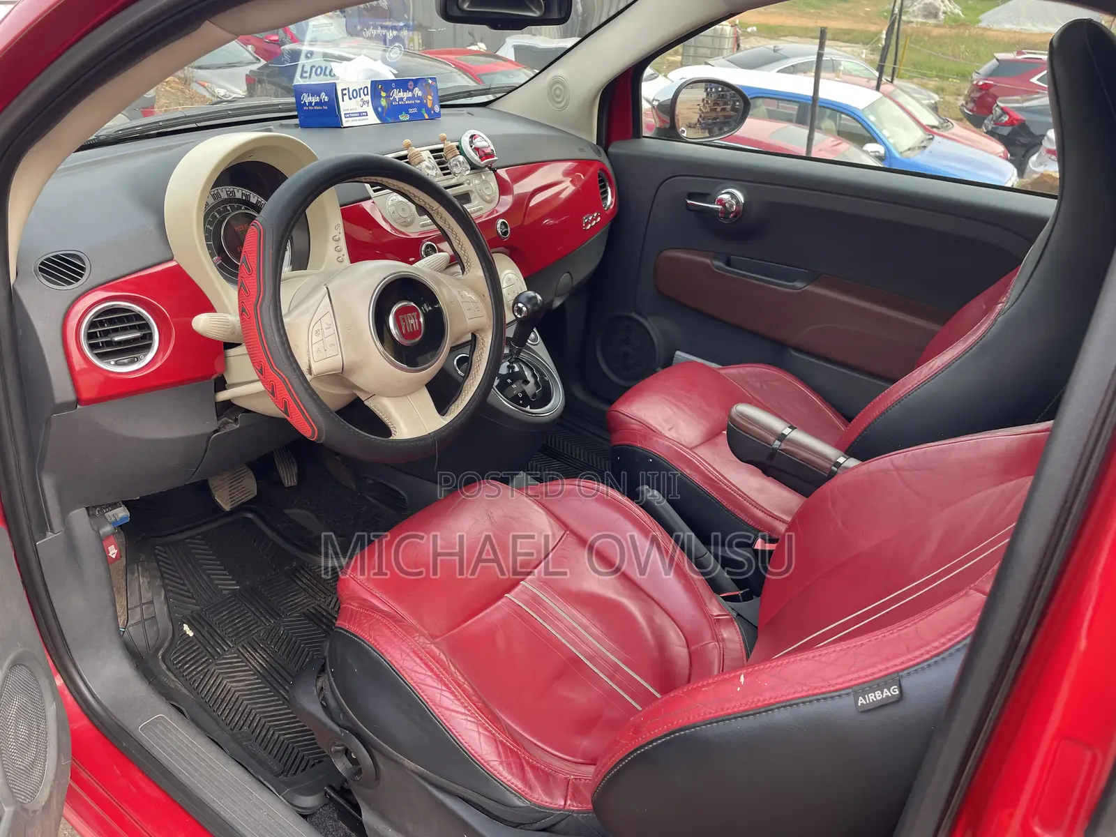 Fiat 500 2014 Red