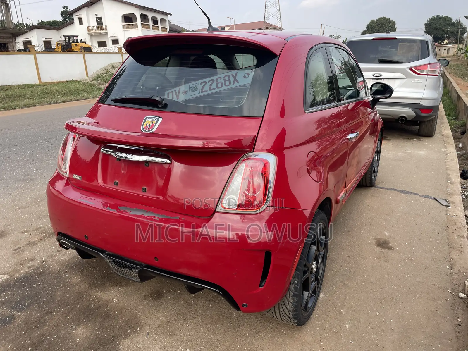 Fiat 500 2014 Red