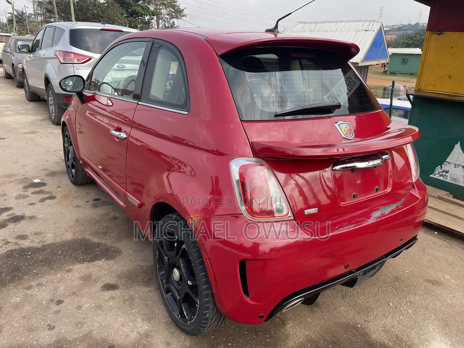 Fiat 500 2014 Red