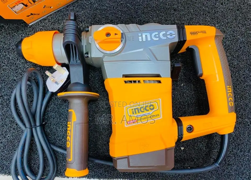 1800 Watt Rotary Hammer With 5pcs Bits Included- Rh18008