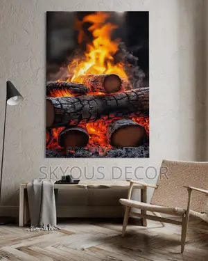 Wall Art Fire