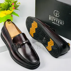Gianfranco Butteri Brogues Coffee Men Loafers Shoe