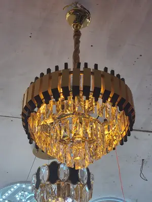 Golden 14 Chandelier Light