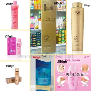 Fair and White Face and Body Care