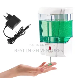 Adapter Plug /Batteries 700ml Sanitizer/Soap Dispenser