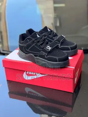 Jordan X Travis Scott Jump Man Black