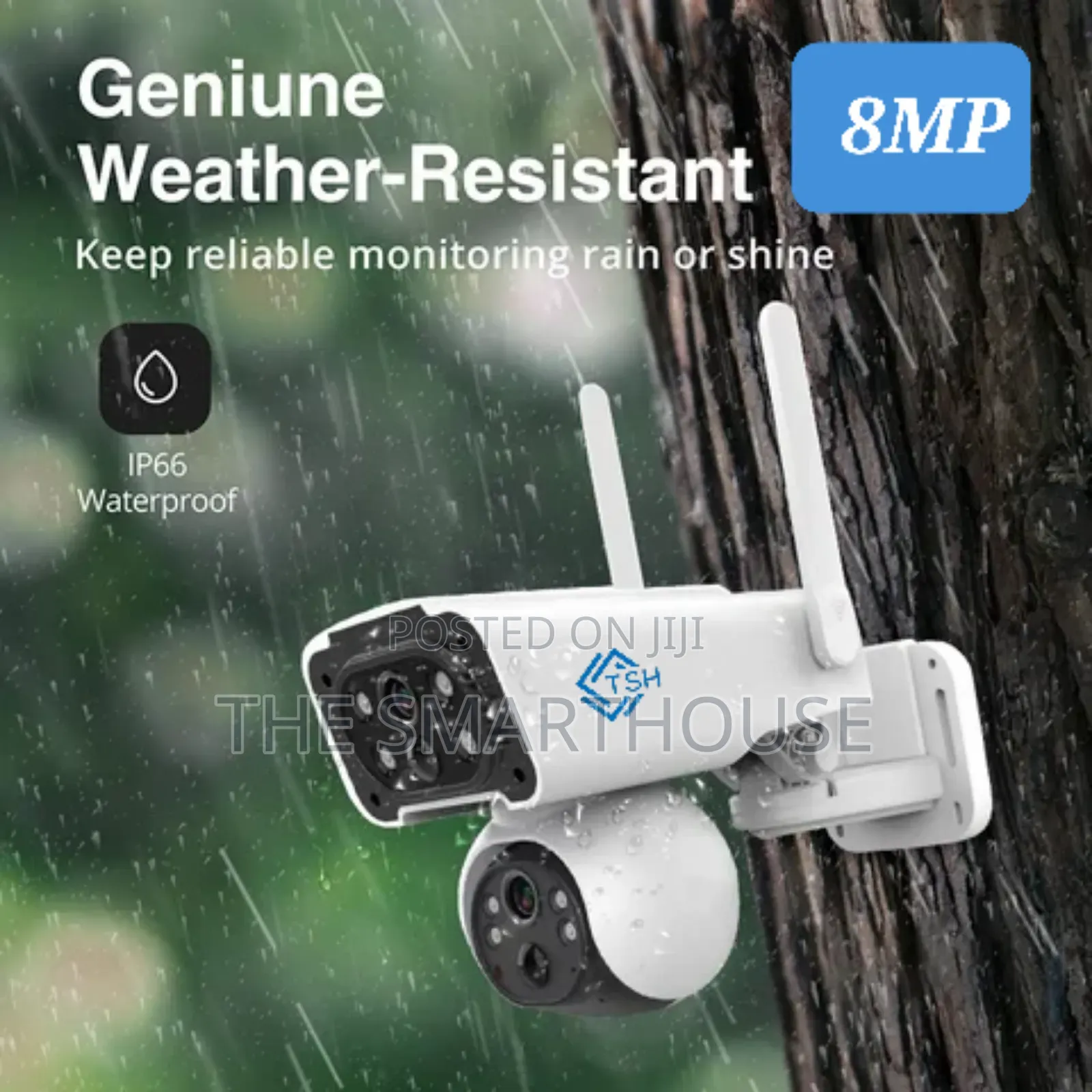 Smart 4g Dual Lens CCTV ( Support All Sim Card)