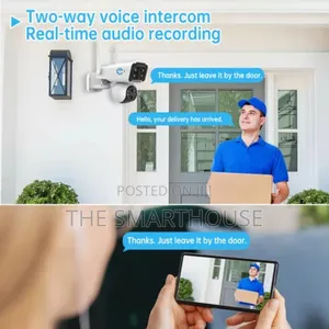 Smart 4g Dual Lens CCTV ( Support All Sim Card)