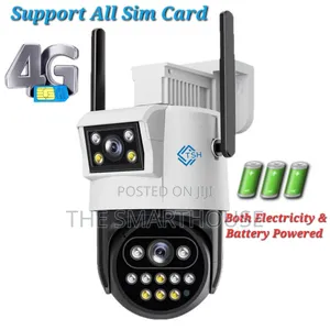 TSH- 4g Dual-Lens Cctv(Support All Sim, Electricity Battery Powered)