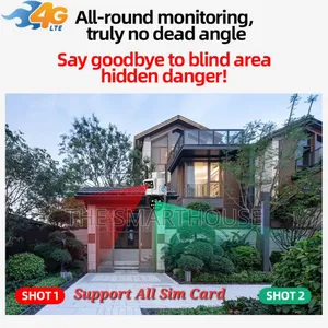 TSH- 4g Dual-Lens Cctv(Support All Sim, Electricity Battery Powered)