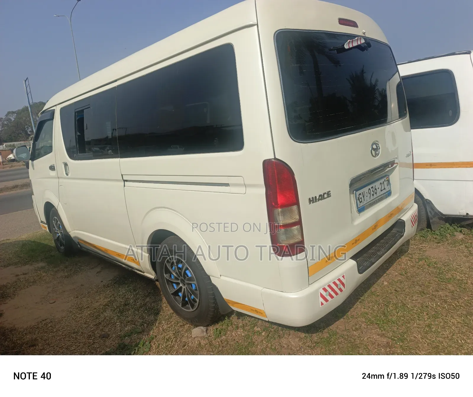 Toyota HiAce 2017 White