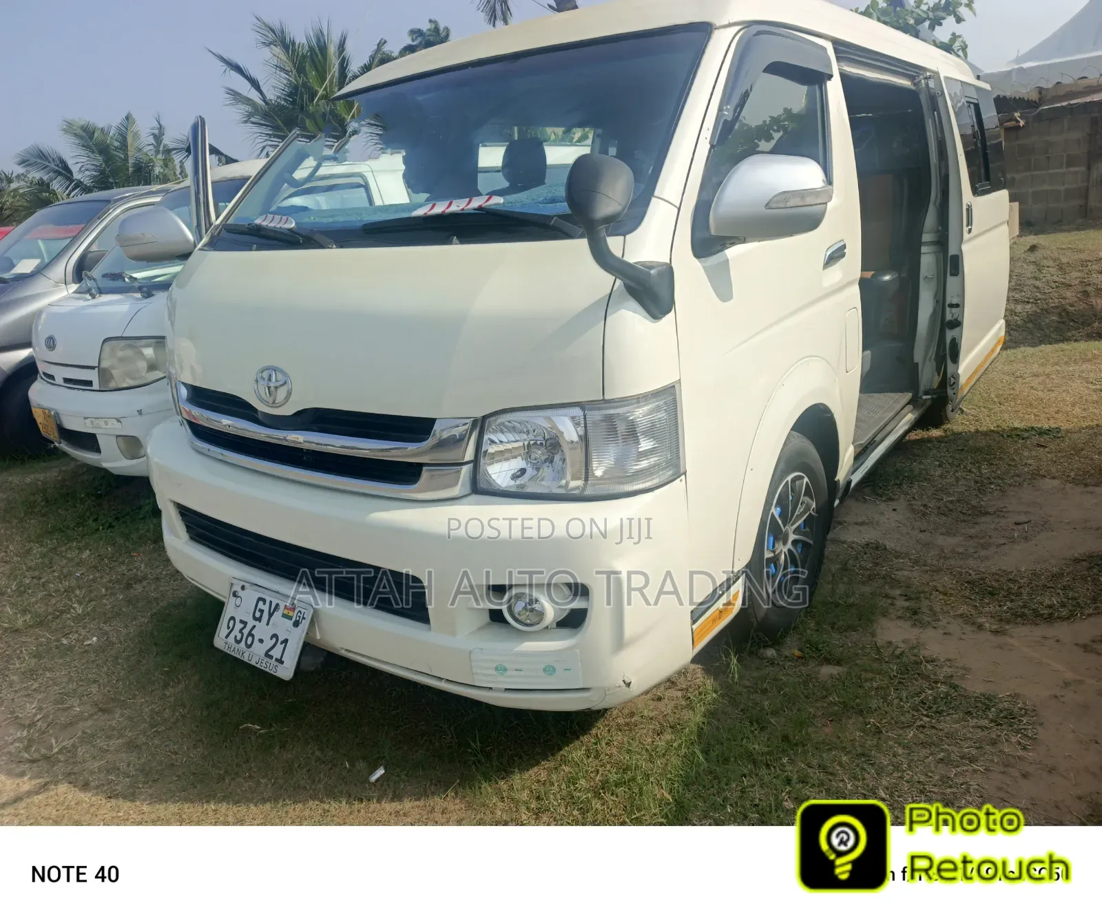 Toyota HiAce 2017 White
