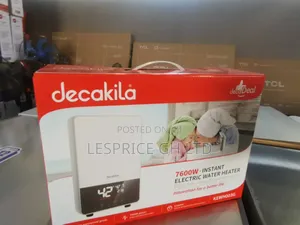 Get a Consistent Hot Water~ Decakila Water Heater