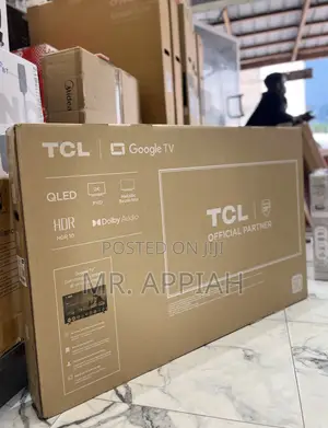 Affordable TCL Uhd Smart Qled Google Television(Black) 
