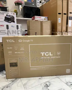 Unique TCL 50 Inch Qled Hd Google Smart Television(Black) 